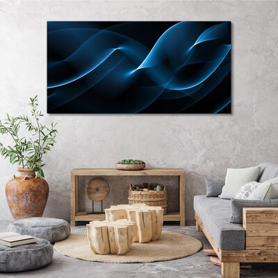 Obraz Canvas Modré energetické vlny
