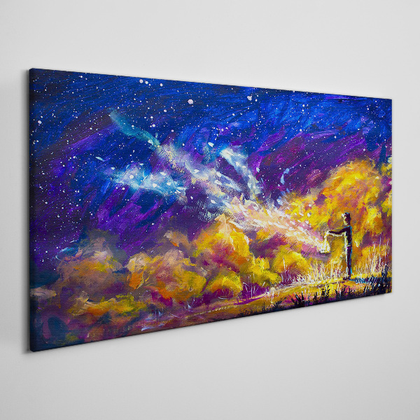 Obraz Canvas Kozmická vízia kreativity