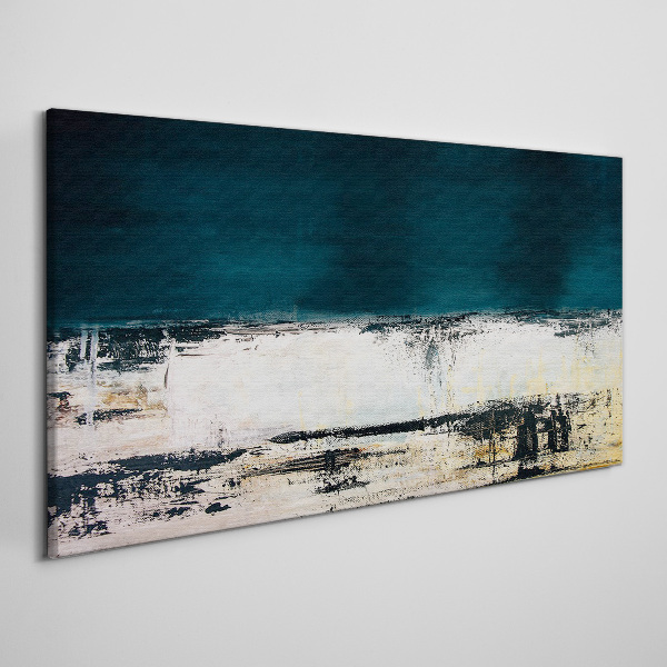 Obraz Canvas Pokojný horizont v odtieňoch modrej
