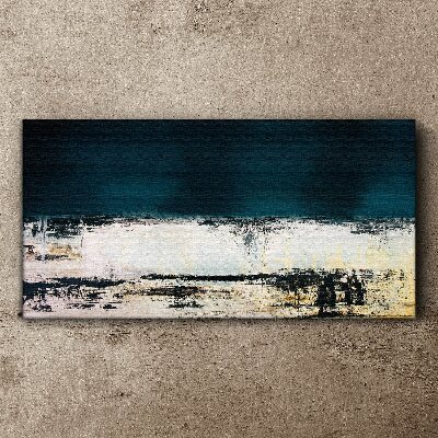 Obraz Canvas Pokojný horizont v odtieňoch modrej