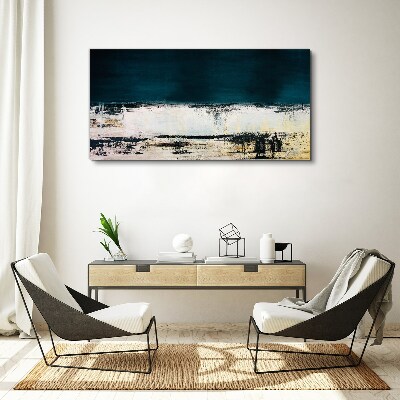 Obraz Canvas Pokojný horizont v odtieňoch modrej