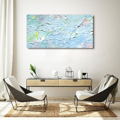 Obraz Canvas Pastelové vlny emócií
