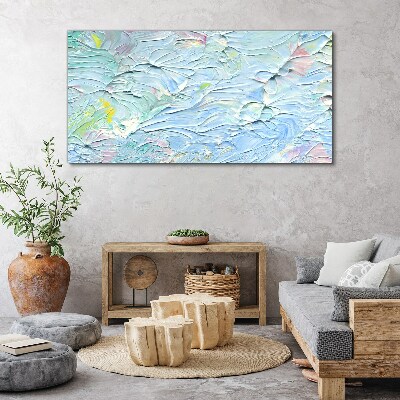 Obraz Canvas Pastelové vlny emócií