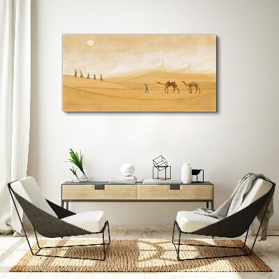 Obraz canvas Cesta cez púšť