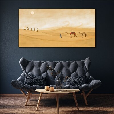 Obraz canvas Cesta cez púšť
