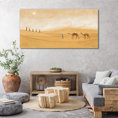 Obraz canvas Púštna slnka zvieratá