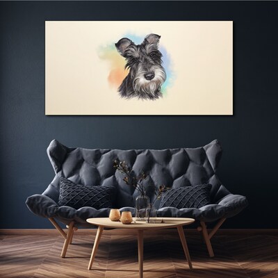 Obraz Canvas Maľovanie zvieracie pes
