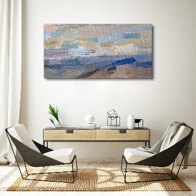 Obraz Canvas Pokojná obloha nad morom