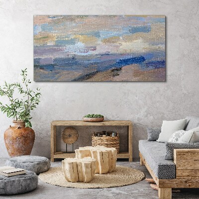 Obraz Canvas Pokojná obloha nad morom