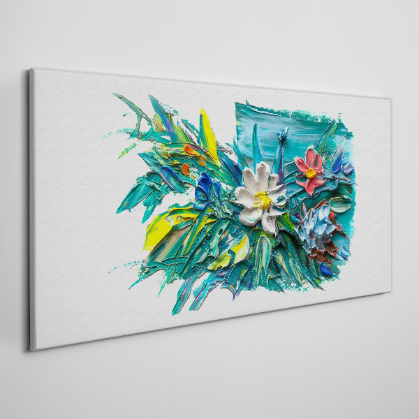 Obraz Canvas Kvetinová explózia farieb