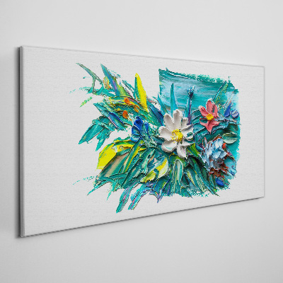 Obraz Canvas Kvetinová explózia farieb