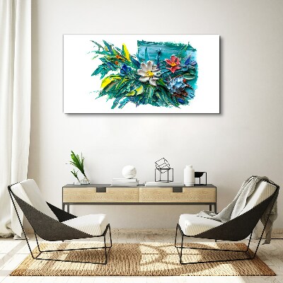 Obraz Canvas Kvetinová explózia farieb