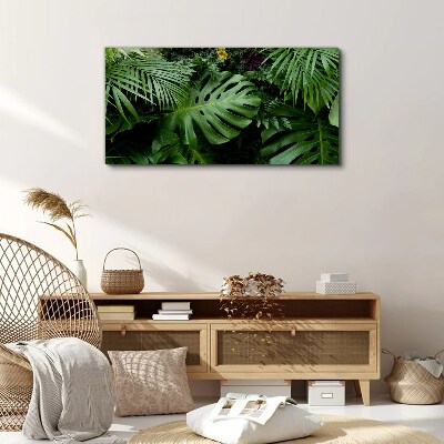 Obraz Canvas Tropickej džungle listy
