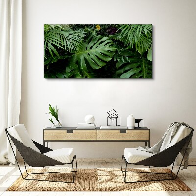 Obraz Canvas Tropickej džungle listy