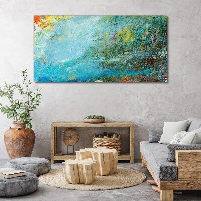 Obraz Canvas Abstraktná hra farieb