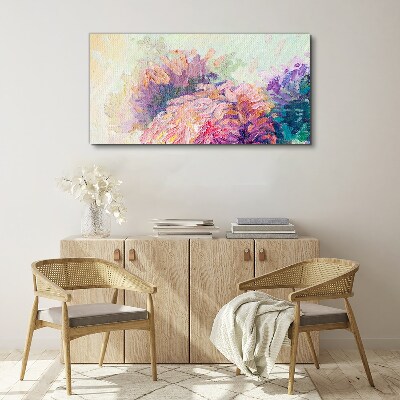 Obraz Canvas Kvetinové sny v pastelových tónoch