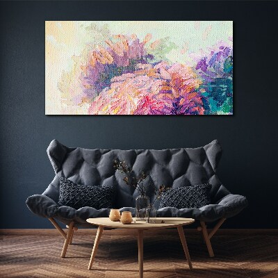 Obraz Canvas Kvetinové sny v pastelových tónoch
