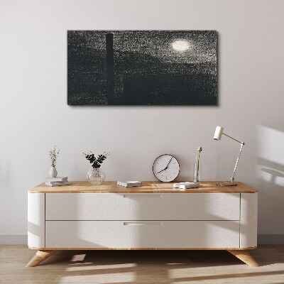 Obraz Canvas Západ slnka nad mestom
