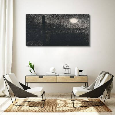 Obraz Canvas Západ slnka nad mestom