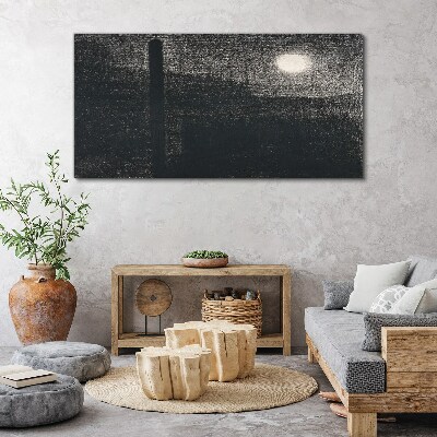 Obraz Canvas Západ slnka nad mestom