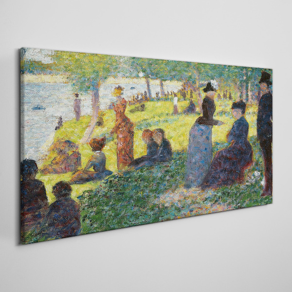 Obraz Canvas Letné popoludnie na rieke