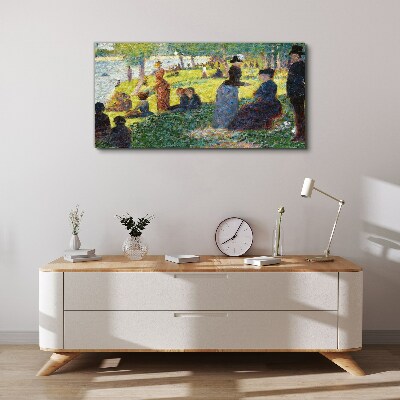 Obraz Canvas Letné popoludnie na rieke