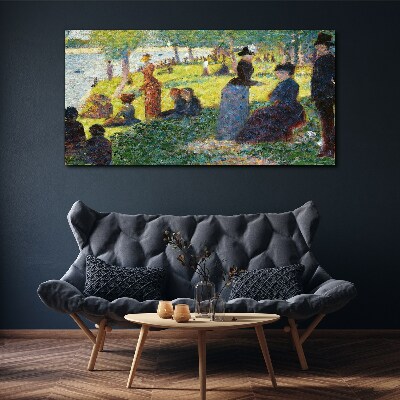 Obraz Canvas Letné popoludnie na rieke