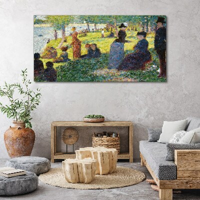 Obraz Canvas Letné popoludnie na rieke
