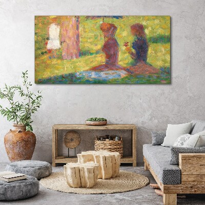 Obraz Canvas Zachytené momenty v pastelových farbách