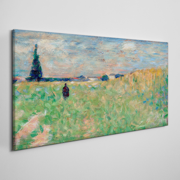 Obraz Canvas Prechádzka medzi zeleňou