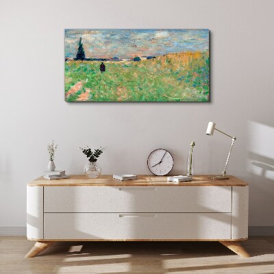 Obraz Canvas Prechádzka medzi zeleňou