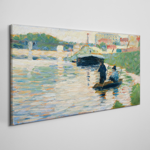 Obraz Canvas Lode na rieke