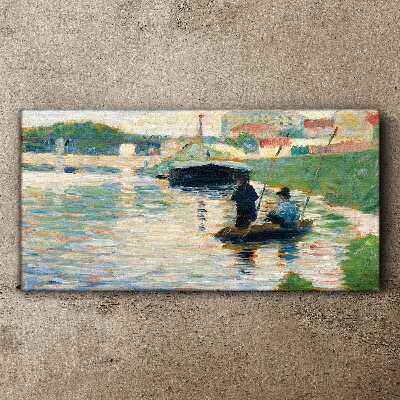 Obraz Canvas Lode na rieke