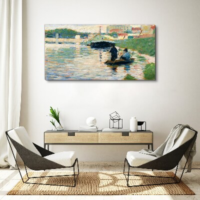 Obraz Canvas Lode na rieke