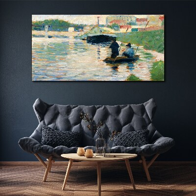 Obraz Canvas Lode na rieke
