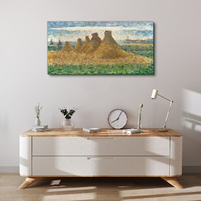 Obraz Canvas Zlaté kopy sena