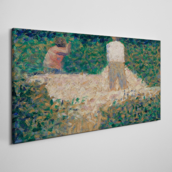 Obraz Canvas Letné záhradné stretnutie