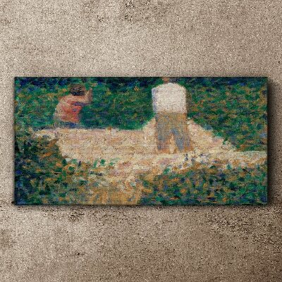 Obraz Canvas Letné záhradné stretnutie
