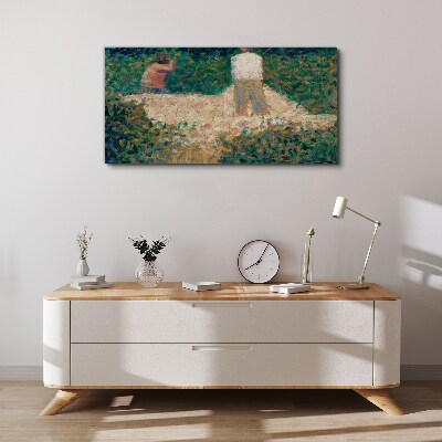 Obraz Canvas Letné záhradné stretnutie