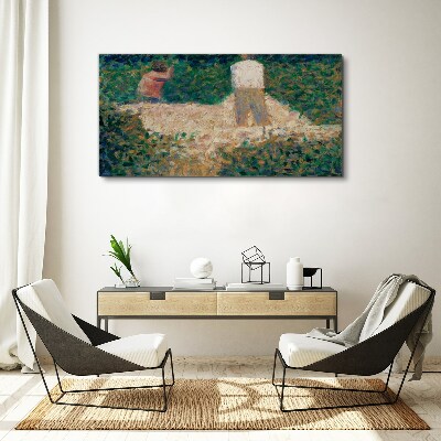 Obraz Canvas Letné záhradné stretnutie