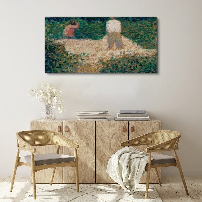 Obraz Canvas Letné záhradné stretnutie