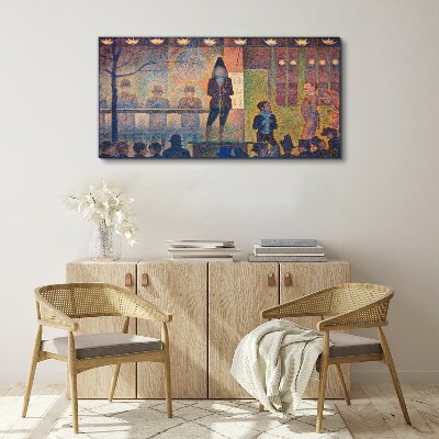 Obraz Canvas Šou vo svetle reflektorov