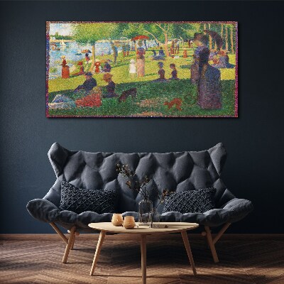 Obraz Canvas Letný deň pri jazere