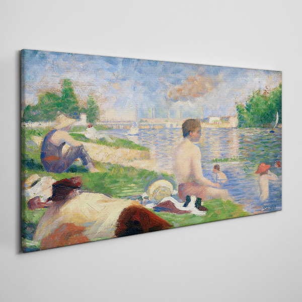 Obraz Canvas Letný relax pri vode