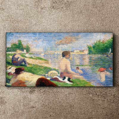 Obraz Canvas Letný relax pri vode