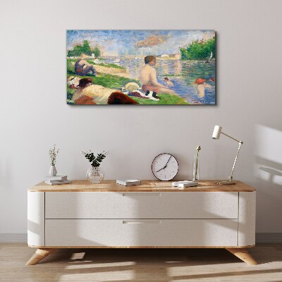 Obraz Canvas Letný relax pri vode