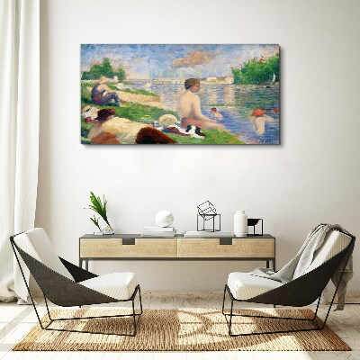 Obraz Canvas Letný relax pri vode