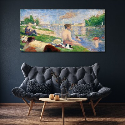 Obraz Canvas Letný relax pri vode