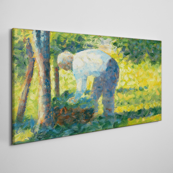 Obraz Canvas Práca v záhrade