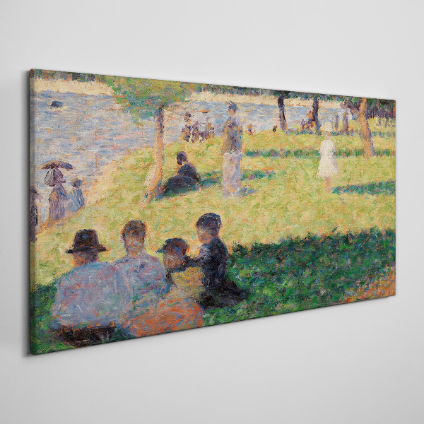 Obraz Canvas Letné popoludnie na rieke